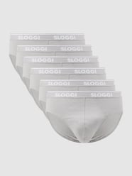 Slip mit Stretch-Anteil im 6er-Pack  von Sloggi Grau - 45
