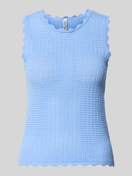 Slim Fit Top aus reiner Baumwolle Modell 'SCOUT' von PIECES - 28