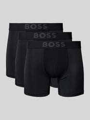 Trunks mit elastischem Logo-Bund im 3er-Pack von BOSS Schwarz - 30