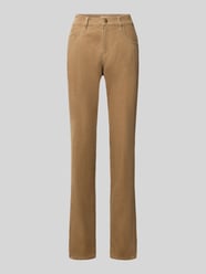 Tapered Fit Cordhose aus Baumwoll-Mix Modell 'MILEY' von Brax Beige - 6