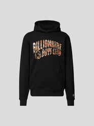 Hoodie mit kontrastivem Label-Print von Billionaire Boys Club Schwarz - 35