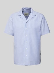 Regular Fit Freizeithemd mit Reverskragen Modell 'Jonas' von Redefined Rebel Blau - 31