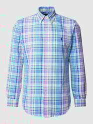 Custom Fit Freizeithemd mit Tartan-Karo von Polo Ralph Lauren Pink - 35