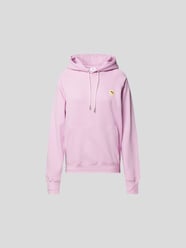 Oversized Hoodie mit Label-Patch von Puma Pink - 23