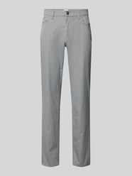 Spodnie o kroju regular fit z fakturowanym wzorem model 'Cadiz' od Brax - 24