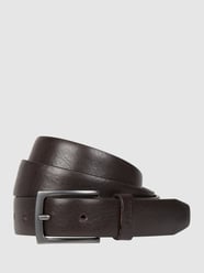 Gürtel aus Leder von s.Oliver RED LABEL Braun - 1