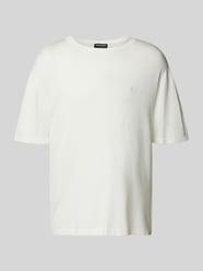 Oversized T-shirt met labelstitching, model 'Casan' van Pegador - 17