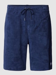 Sweatshorts mit Allover-Muster Modell 'ATHLETIC' von Polo Ralph Lauren Blau - 27