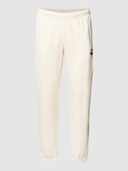 Sweatpants mit Label-Stitching von Lacoste Beige - 22