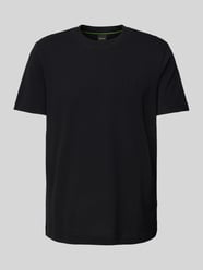 T-Shirt mit Label-Stitching Modell 'Taddy' von BOSS Green Schwarz - 16