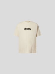 T-Shirt mit Stehkragen von Bonsai Weiß - 30