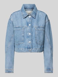 Jeansjacke mit Brusttaschen Modell 'RUBI' von Mango Blau - 9