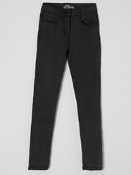 Skinny Fit High Waist Treggings mit Stretch-Anteil  von s.Oliver RED LABEL Schwarz - 15