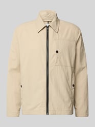 Regular Fit Blouson mit Umlegekragen von Marc O'Polo DENIM Beige - 2