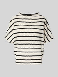 T-Shirt mit Rundhalsausschnitt Modell 'Usalina' von Someday Beige - 12