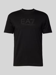 T-Shirt mit Label-Print von EA7 Emporio Armani - 2