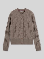 Strickjacke aus Wolle mit Logo-Detail von Tommy Hilfiger - 9