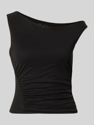 Top van viscosemix met rimpelingen model 'SHIRRING ILIANA' van GUESS - 18