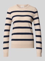 Gebreide pullover van puur kasjmier van Christian Berg Woman Beige - 12