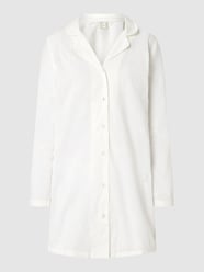Nachthemd met borduursels  van Esprit Wit - 15