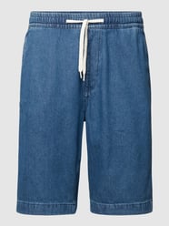 Bermudas mit Logo-Patch von Tom Tailor Denim Blau - 41