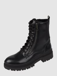 Boots in Leder-Optik  von Tom Tailor Schwarz - 43