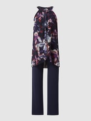 Jumpsuit mit Chiffonbesatz  von Vera Mont Blau - 10