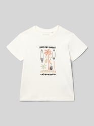 T-shirt z nadrukiem motywu od Blue Seven - 15