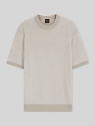 Regular Fit Pullover aus Baumwoll-Mix Modell 'KANTONIO' von BOSS Orange Beige - 40