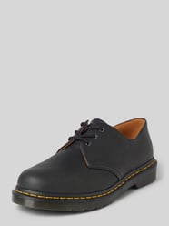 Lederhalbschuhe mit Ziernaht Modell 'Eye' von Dr. Martens - 2