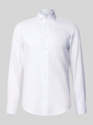 Regular fit zakelijk overhemd met kentkraag, model 'Spread' van SEIDENSTICKER - 46