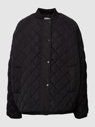 Gewatteerd jack met opstaande kraag van Jake*s Casual Zwart - 30