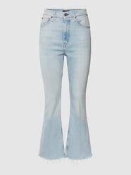 Jeans mit Label-Patch von Polo Ralph Lauren Blau - 45