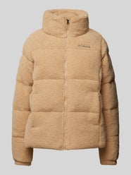 Gewatteerd jack in teddybontlook van COLUMBIA Beige - 1