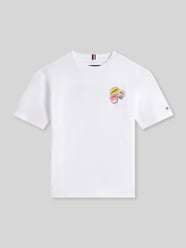 regular fit T-shirt van puur katoen van Tommy Hilfiger Kids - 10