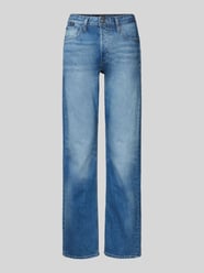 Straight Leg Jeans mit Label-Detail Modell 'HEIGHT-CLASSIC JEAN' von BOSS Blau - 3