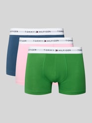 Slim fit trunks van katoenmix in Set van 3 van Tommy Hilfiger - 34