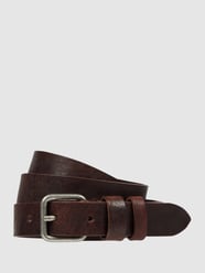 Ledergürtel mit Dornschließe Modell 'Narrow' von Jack & Jones Braun - 16