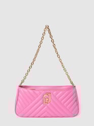 Handtasche in Leder- und Stepp-Optik von Liu Jo White Pink - 46