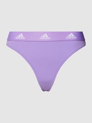Stringi z elastycznym pasem i tkanym logo od ADIDAS SPORTSWEAR - 2