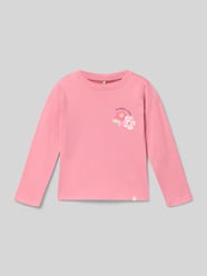 Bluza o kroju regular fit z czystej bawełny Model 'JOAN' od ONLY Fuksjowy - 7