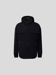 Wolljacke mit Pattentaschen von Stylebop Blau - 32