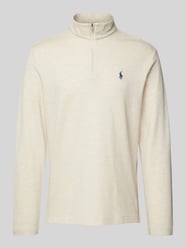 Sweatshirt mit Label-Stitching von Polo Ralph Lauren Beige - 4