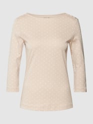 Longsleeve mit 3/4-Arm von Christian Berg Woman Beige - 10