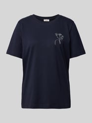 T-Shirt mit Motiv-Print von s.Oliver RED LABEL Blau - 39