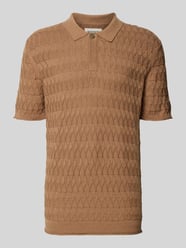 regular fit poloshirt met structuurpatroon van Scotch & Soda - 13