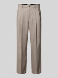 Wide Fit Hose mit Bügelfalten von DRYKORN Beige - 1