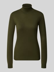 Slim Fit gebreide pullover van viscosemix model 'IHLULS' van ICHI - 40