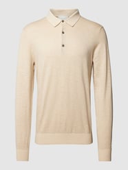 Gebreide pullover in gemêleerde look van Profuomo - 7