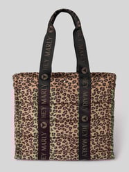 Handtasche mit Steppnähten Modell 'BEST BUDDY' von Hey Marly Beige - 5